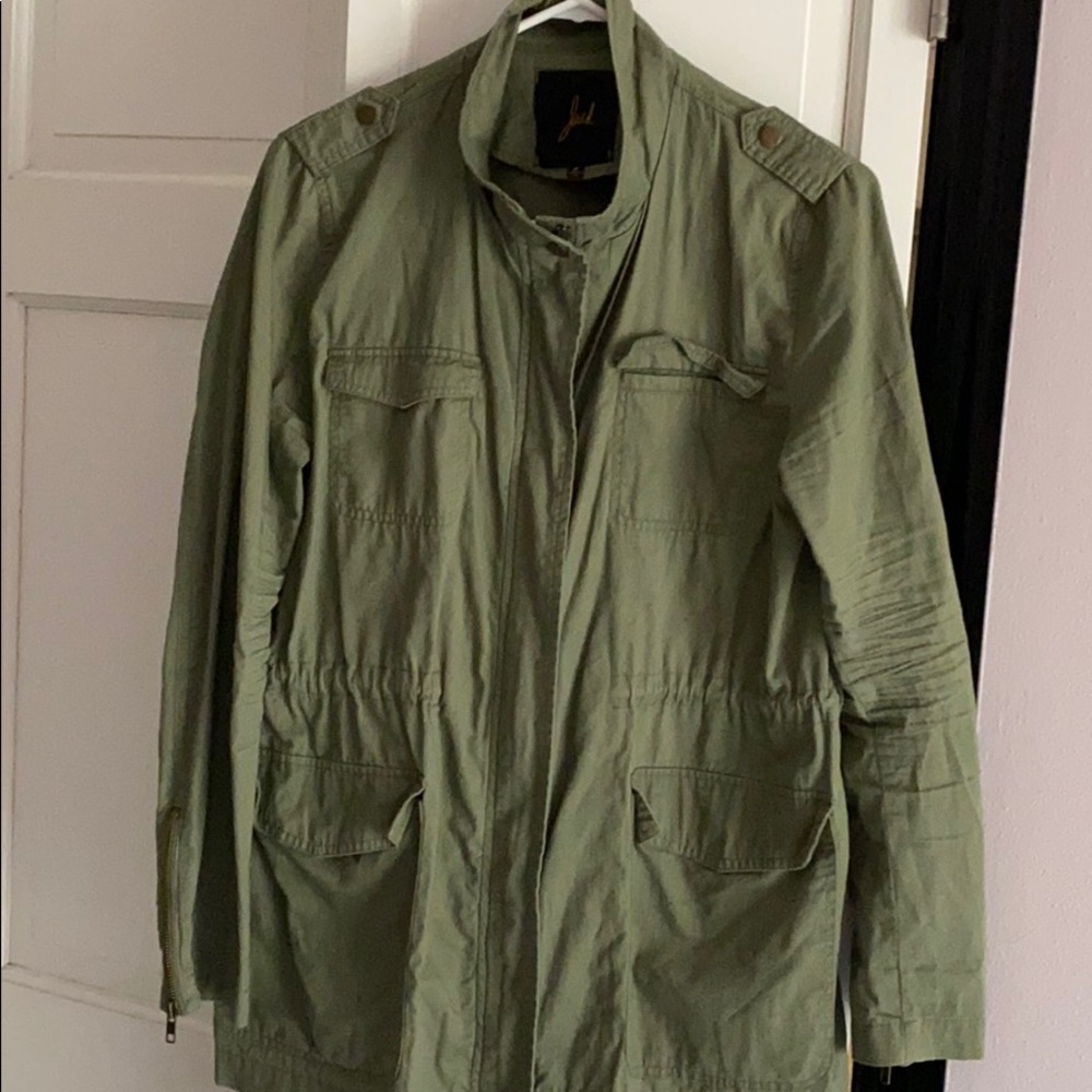 Jack army green military jacket